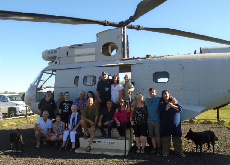 lazy river bush pub Kay Helicopter windows 2 768x550